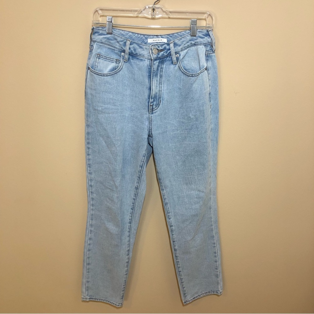 Pacsun mom jean light wash denim cotton